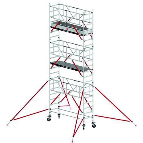 Échafaudage Rs Tower 51-s 7.2m Bois 185
