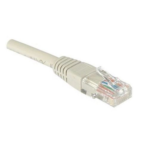 Cordon Patch Rj45 U/utp Cat 5e 1 Mètre Gris