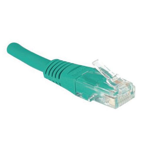 Cordon Patch Rj45 U/utp Cat 5e 1 Mètre Vert