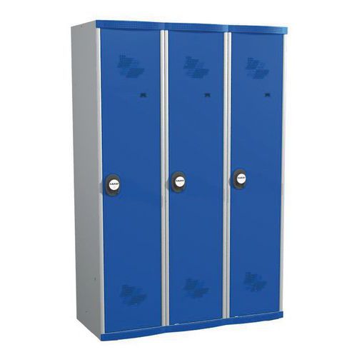 Vest Mono Is Socle 3col L1200x H1800xp500 Ser Code Gris/bleu