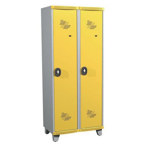 Vest Mono Is S/p 2 Col L800x H1925xp500 Pcad Enas Gris/jaune