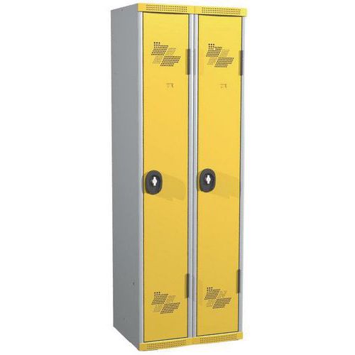 Vest Mono Ip Socle 2 Col L600x H1800xp500 Pcad Enas Gris/jau