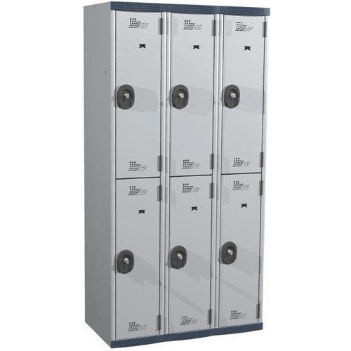 Vest Mono 3 Col 2p H1800xl900 Xp500 Serr Clé Gris Clair