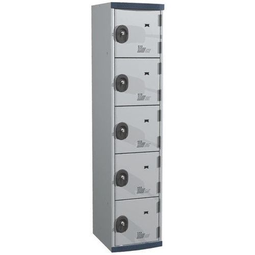 Vest Mono 1 Col 5p H1800xl400 Xp500 Serr Clé Gris Clair