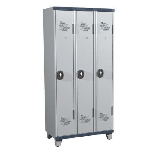 Vest Mono S/p Ip 3 Col L900x H1915xp500 Cadenas Gris/clair