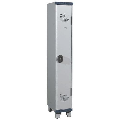 Vestiaire 1 colonne Seamline Optimum® Largeur 300 mm sur pieds - Acial Vestiaire 1 colonne Seamline Optimum® Largeur 300 mm sur pieds - Acial