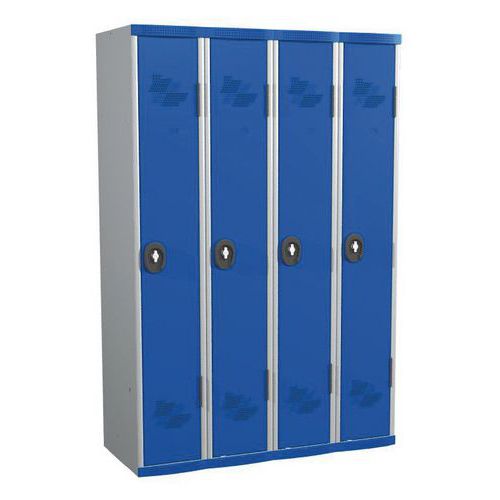 Vest Mono Socle Ip 4col L1200x H1800xp500 Pcad Enas Gris/ble