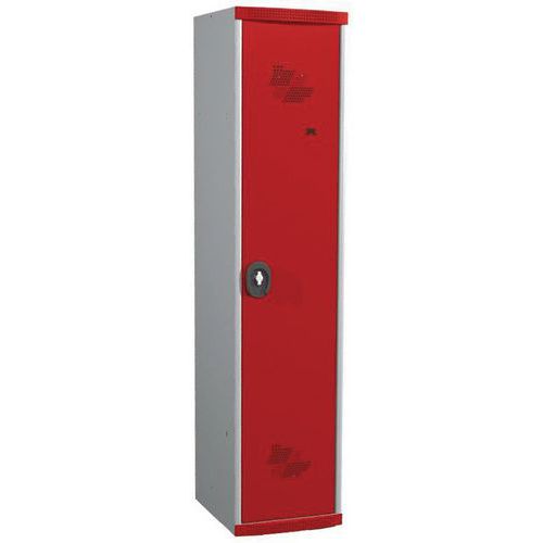 Vest Mono Socle Is 1 Col L400x H1800xp500 Serr Clé Gris/roug