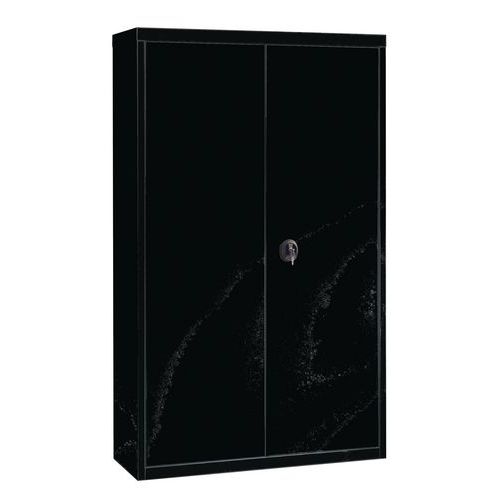 Armoire à Portes Battantes Noir L 120 X H 198