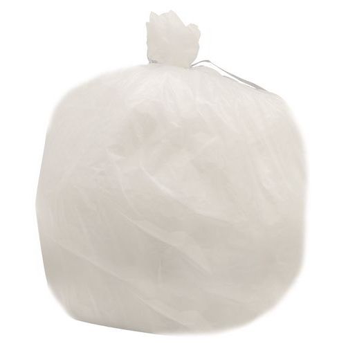 Lot De 500 Sacs-poubelle Hdpe 16 Microns 50 L Transparents