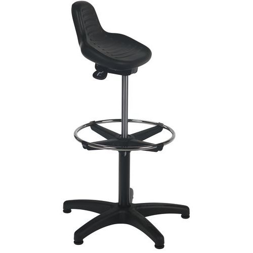 Tabouret ergonomique réglable à roulettes : Devis sur Techni