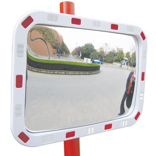 Miroir De Sécurité Rectangle 80cmx60cm Pmma 2mm
