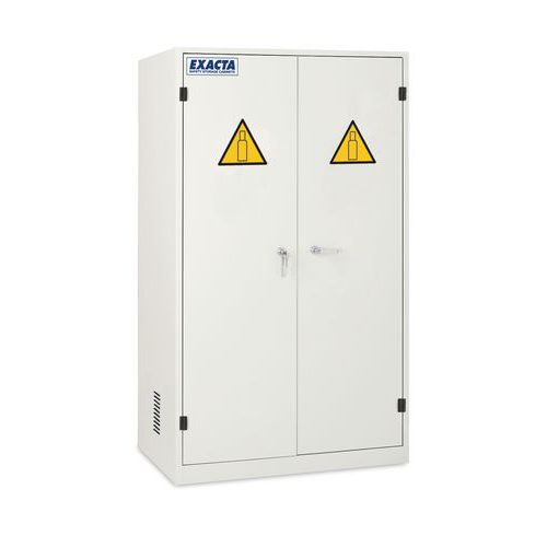 Exacta - Armoire Sécurité Bouteilles Gaz - Porte Pleine - 4 Bouteilles - 1950x1200x600mm - Livrée Montée