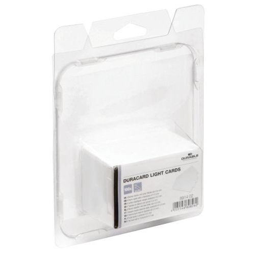 IFutniew Lot De 100 Cartes Vierges En PVC CR80 De Qualité Graphique 30 Mm Pour Imprimantes De Badges Et Photos
