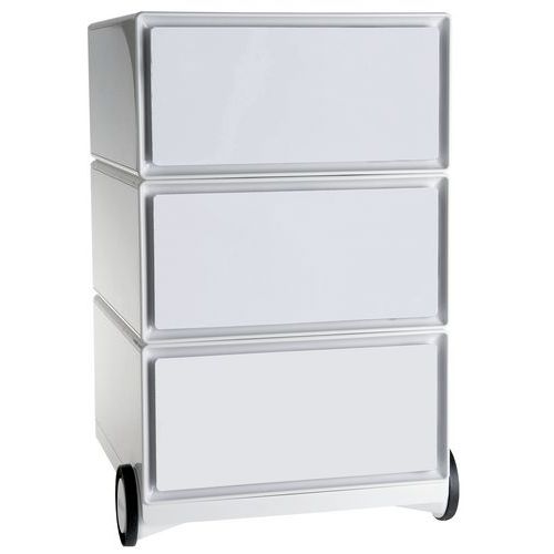 Caisson mobile avec 3 tiroirs Easybox - Paperflow Caisson mobile avec 3 tiroirs Easybox - Paperflow