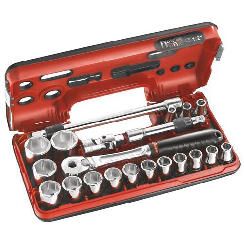Facom 1 Coffret 1/2 Detection Box Métriques - 6 Pans - Facom Facom