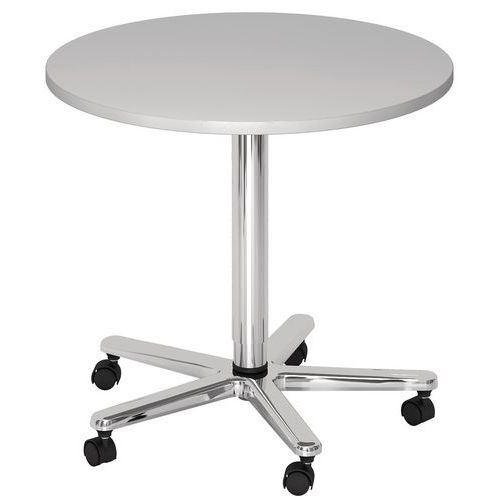 Table À Pied Télescopique 80 Cm Chromé