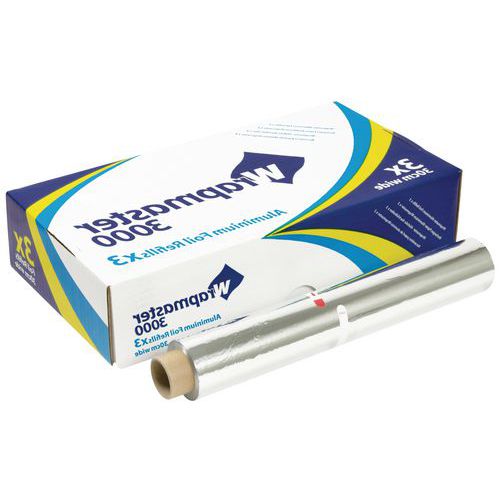 Lot de 3 rouleaux de film de cuisson 450 mm x 50 m WRAPMASTER