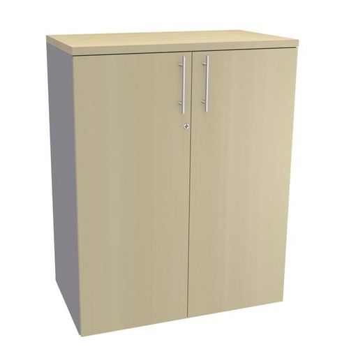 Armoire Mi-haute Galaxy Aluminium Erable