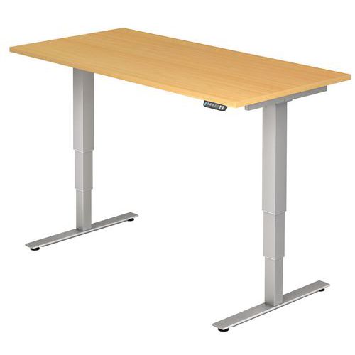 Bureau Électrique Mémoire 160 X 80 Cm Hêtre