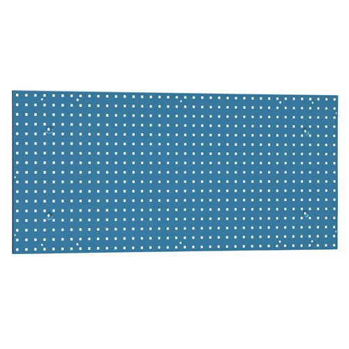 WFI - Panneau perforé mural Workshop - 1950 x 900 mm Bleu - Robuste et Organisé - Idéal Atelier