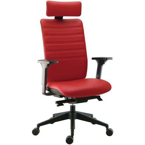 Fauteuil De Direction Max Synchrone Rouge