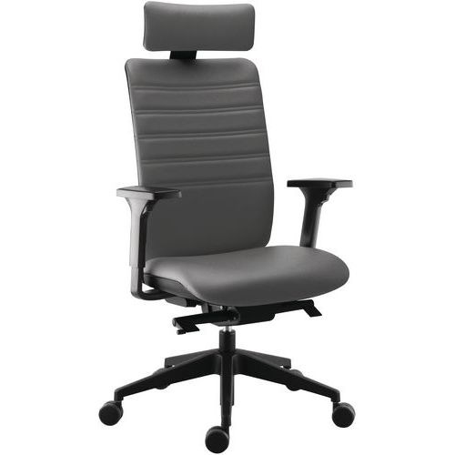 Fauteuil De Direction Max Synchrone Gris