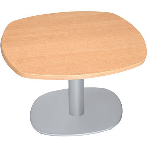 Table Basse Line Carré 60x60 Cm Hêtre