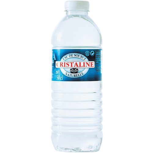 Eau de source Cristaline 50cl Eau de source Cristaline 50cl