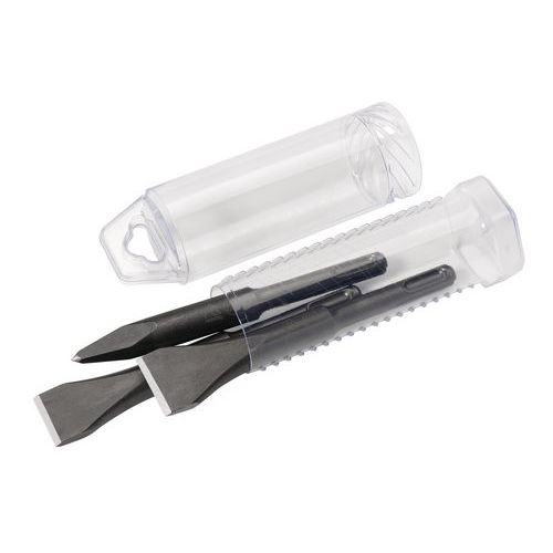 Jeu De 3 Burins Courts Sds+ L140mm