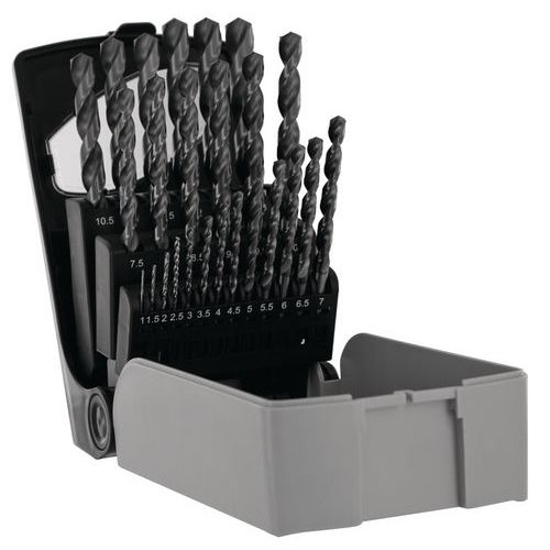Jeu de forets HSS Blade - 25 pièces Jeu de forets HSS Blade - 25 pièces