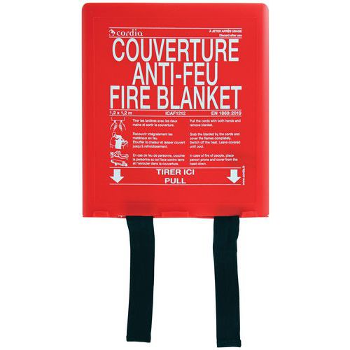 Couverture Anti-feu 12 X 12 M Emballage Rigide