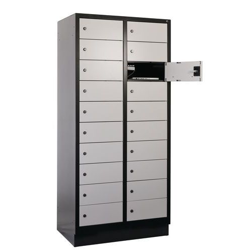 Armoire Pc 20 Cases Avec Système De Branchement Interne