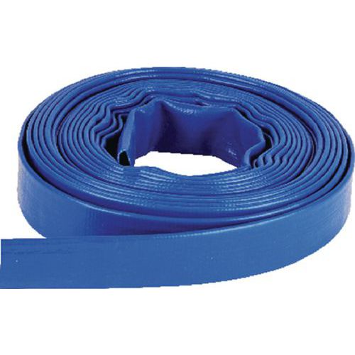 Spido - Tuyau plat d'évacuation 10m Ø30mm - Pression 4 bar - Résistant - Idéal pour jardin
