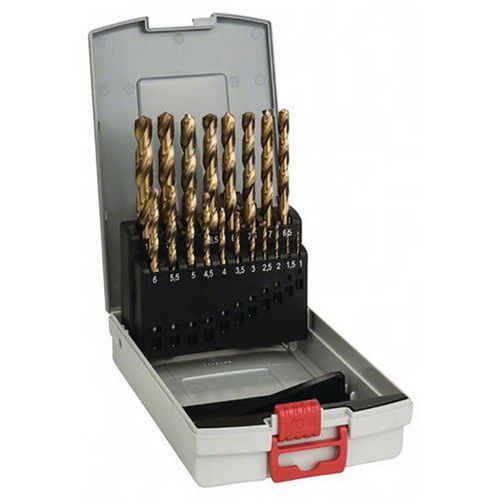 Bosch 1 Jeu De Forets à Métaux Robust Line - 19 Pièces