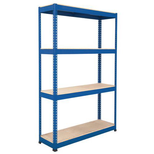 Rayonnage D'entrepôt Rapid 1 1980x1525x915 4 Tablettes