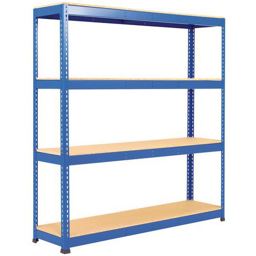 Rayonnage D'entrepôt Rapid 1 1980x1830x915 4 Tablettes