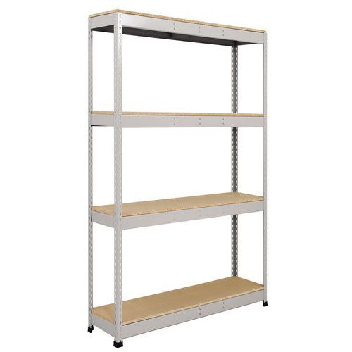 Rayonnage D'entrepôt Rapid 1 1980x1525x915 4 Tablettes