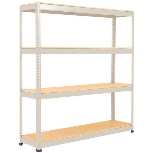 Rayonnage D'entrepôt Rapid 1 1980x1830x610 4 Tablettes
