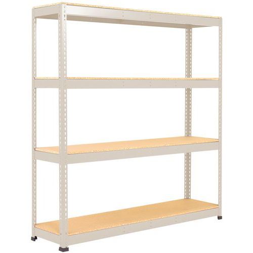 Rayonnage D'entrepôt Rapid 1 1980x1830x915 4 Tablettes