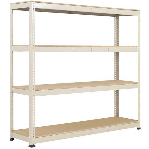Rayonnage D'entrepôt Rapid 1 1980x2440x610 4 Tablettes