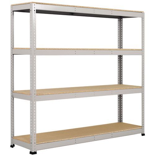 Rayonnage D'entrepôt Rapid 1 1980x2440x610 4 Tablettes