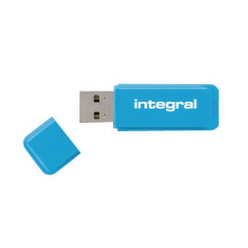 Clé Usb Néon 64 Gb 2.0 Bleu