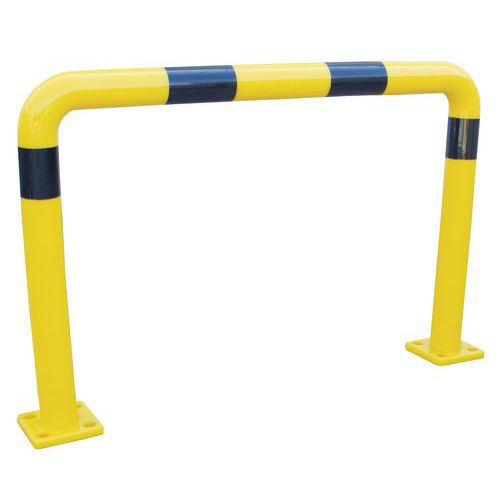 Arceau De Protection Flexible Hauteur 1000mm Jaune/noir
