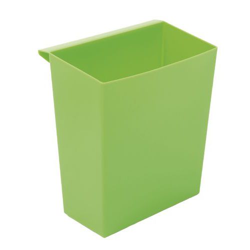 Bac Pour Corbeille Carrée & Fuselée 21/27l Vert