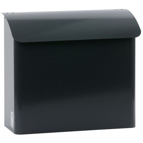 Boîte Aux Lettres Murale Extra Large 16l Anthracite