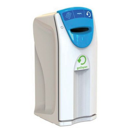 Collecteur Maxi Envirobin Avec Ouverture Fente 140l Gris/ble