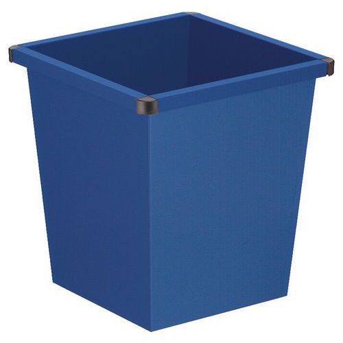 Corbeille à Papier Conique 27l Bleu