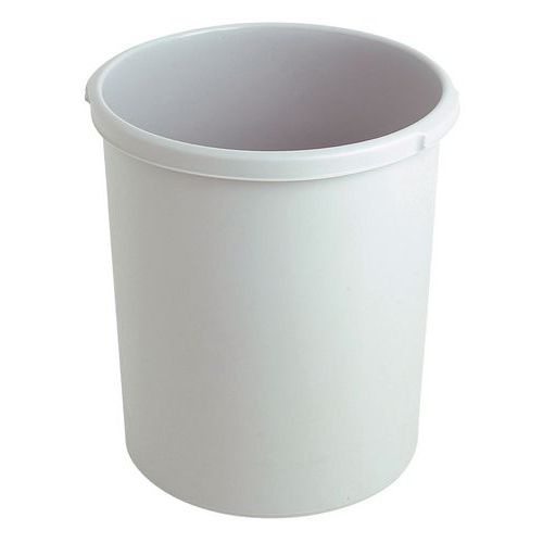 Corbeille En Plastique 30l Gris
