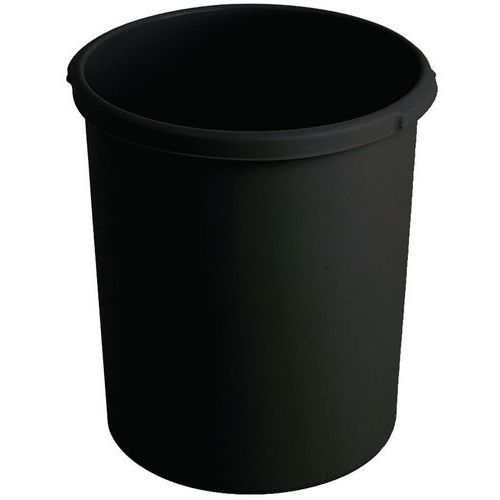 Corbeille En Plastique 30l Noir